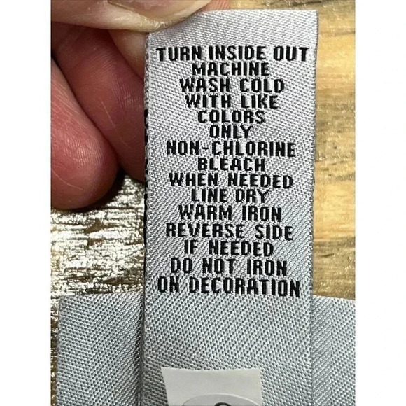 Catherine’s Size 1X Printed/Embroidery V Neck 3/4 Sleeve Tunic 100% Cotton - Picture 11 of 12